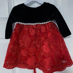 Baby Girl Formal/Christmas Dress size 12mo